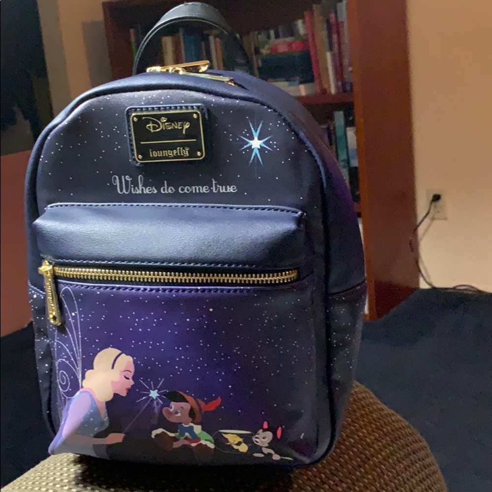 Loungefly Pinocchio mini backpack!!!!
